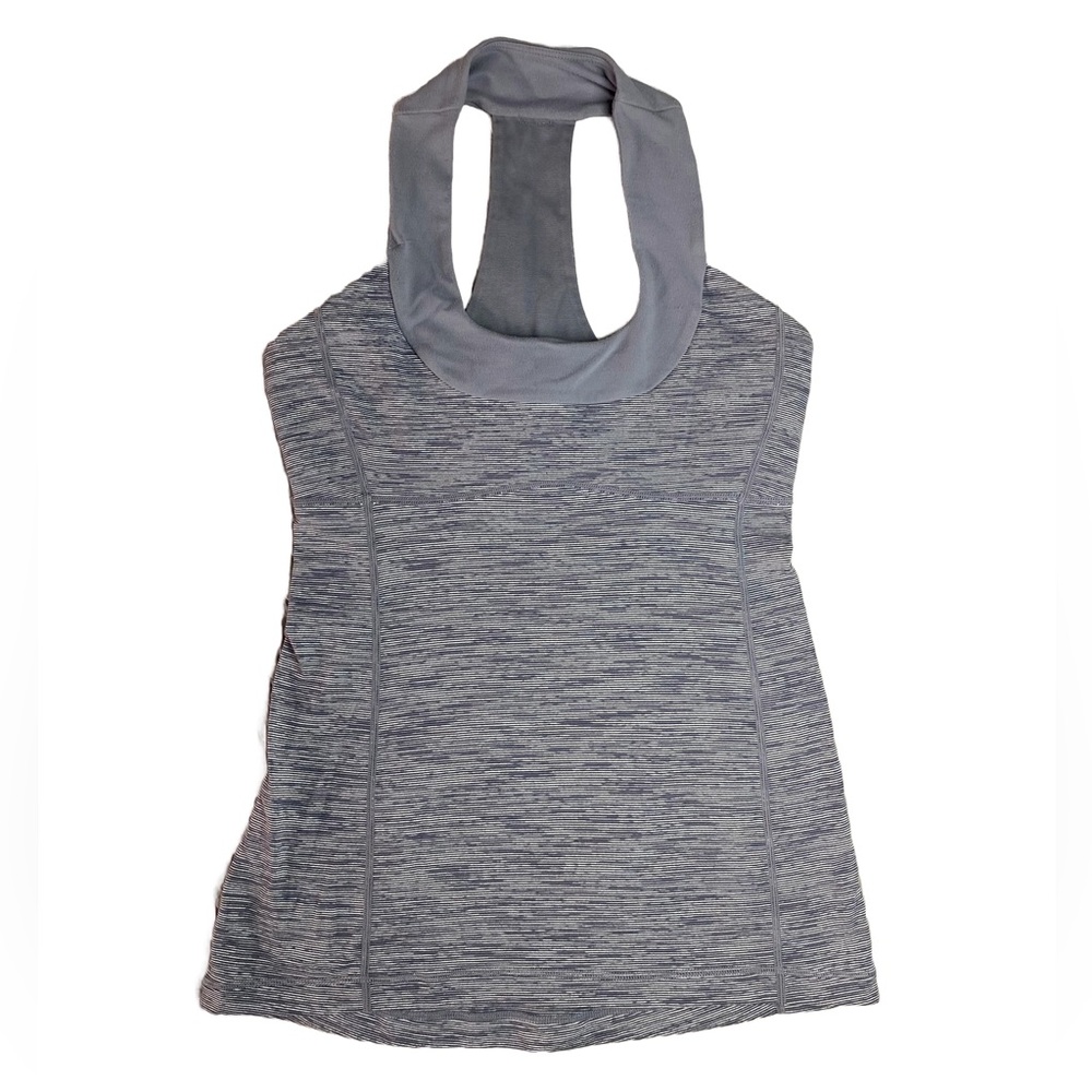 lululemon Gray 2000s Athletic Racerback Top